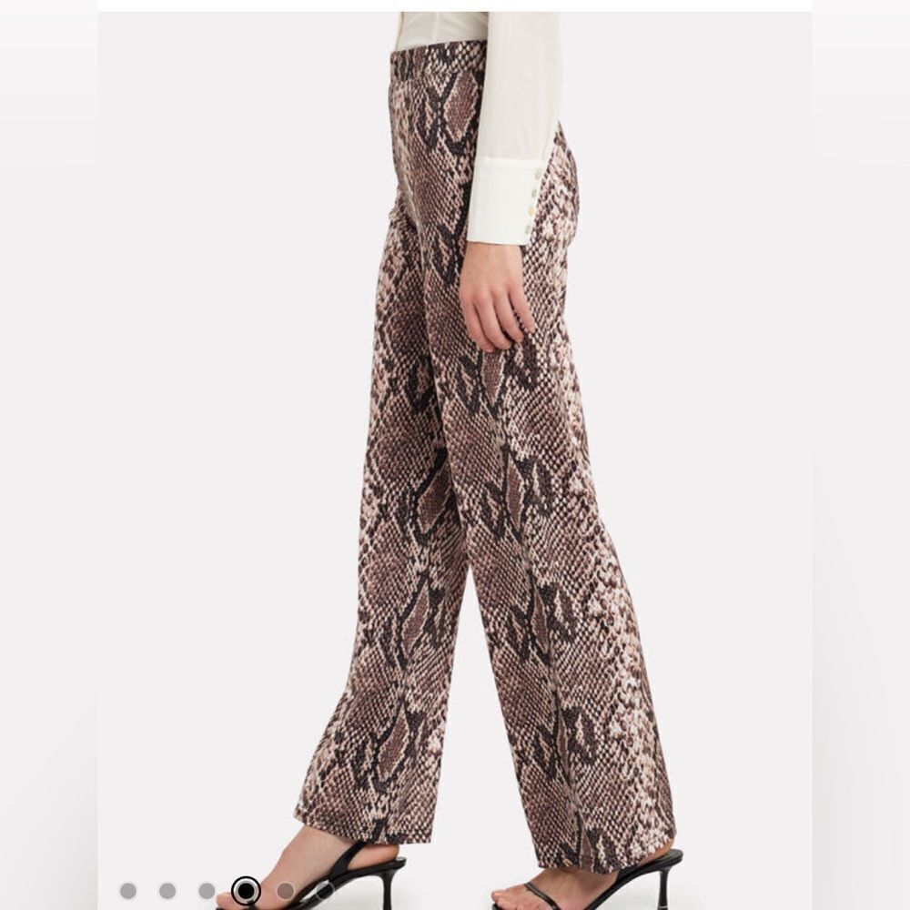 NWT Intermix Resume’ Pallas Python Pull On Pants … - image 2